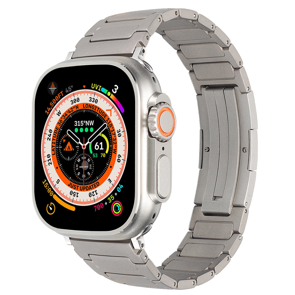 Astra Titanium szíj 2.0 Apple Watch Ultra kiadáshoz