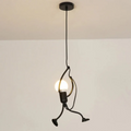 Lampa suspendată elegantă Aurell pentru sufragerie cu ambianță caldă