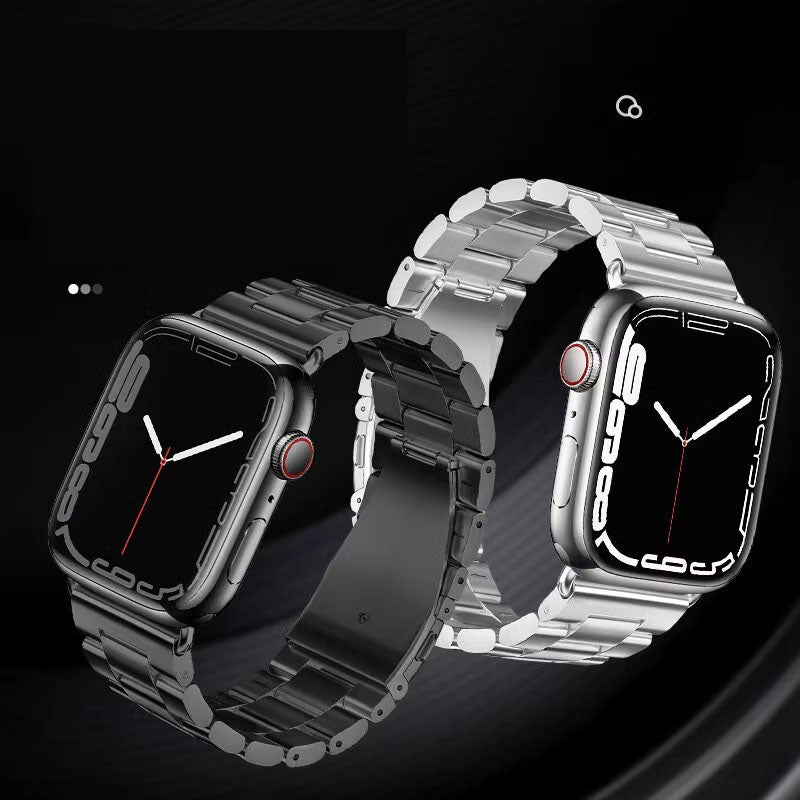 NovaBand rustfrit stål urrem til Apple Watch, justerbar