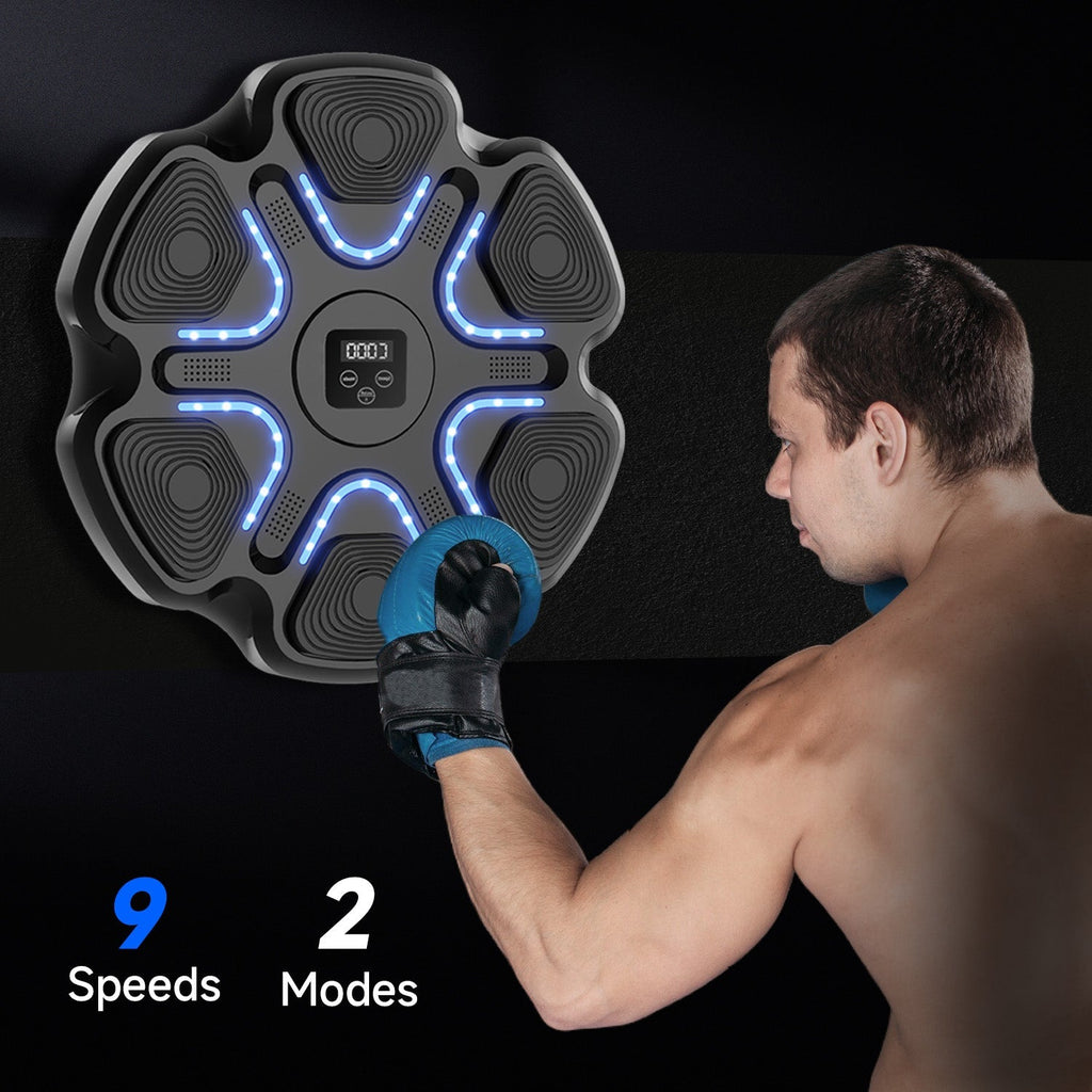 Sistema de Boxeo Rítmico para Entrenamiento en Casa con Guantes
