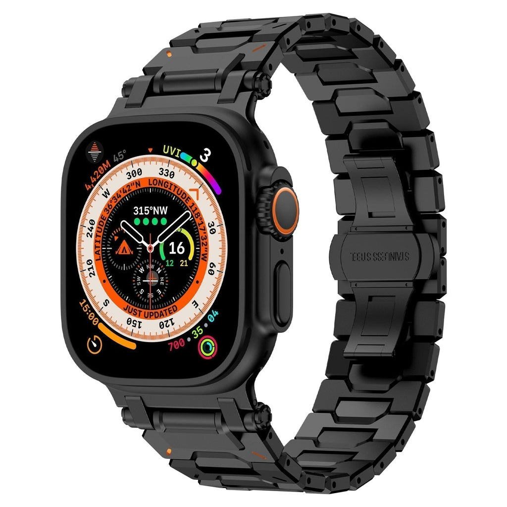 NexaBand 耐久性ステンレススチールバンド（Apple Watch用）