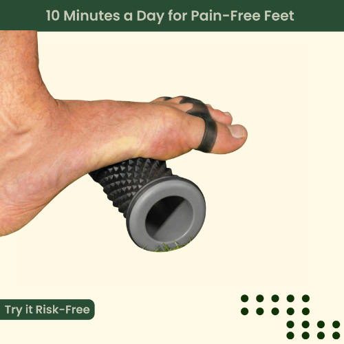 NovaStride Align Silicone Toe Spacers For Healthy Foot Alignment
