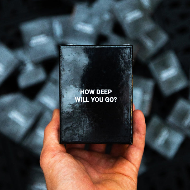 Original Conversation Game How Deep Will You Go Card Game
