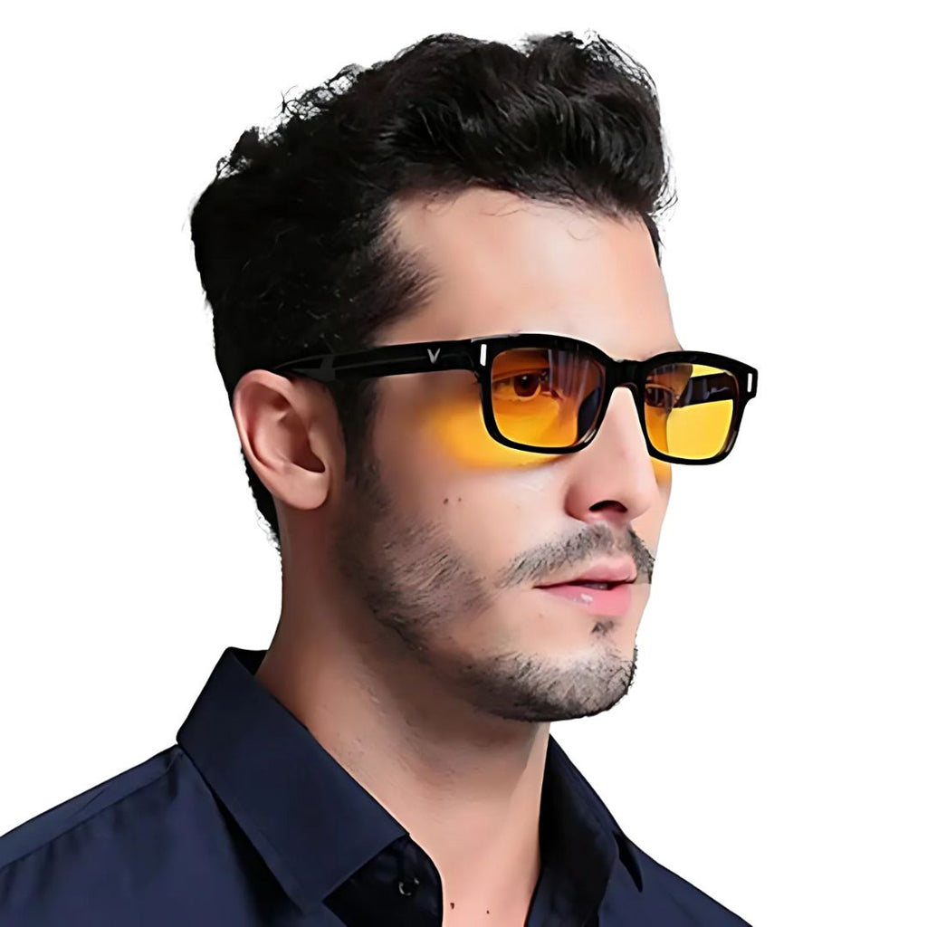 Occhiali EyeShield Pro per luce blu con protezione UV per migliorare la qualità del sonno e alleviare l'affaticamento degli occhi