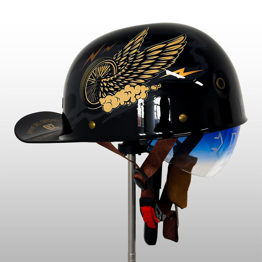 AstraCap Pro hivatalos verzió baseball stílusú motoros sisak, ECE és DOT tanúsítvánnyal
