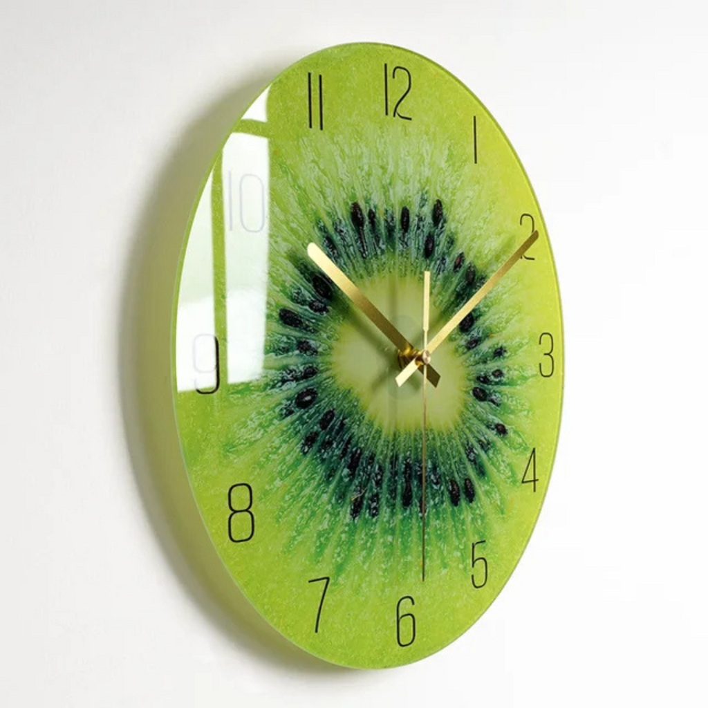 Luxorix Glas- und Wanduhr mit elegantem Design für moderne Innenräume