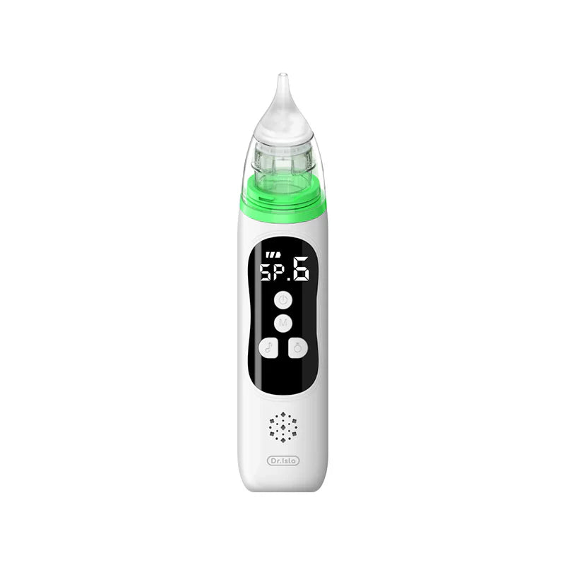 Baby Nasal Aspirator, Soft Silicone Tip, 6 Modes And Soothing Music