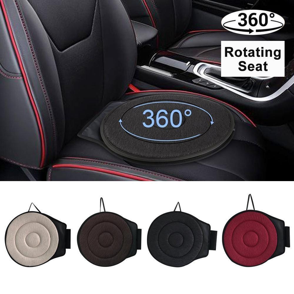 TurnEase 360度回転シートクッション（車用、オフィス用、家庭用）