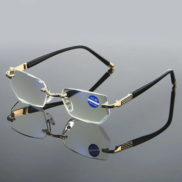 Sapphire Reading Glasses With Dual Focus And Anti Blue Light High Hardness 2024