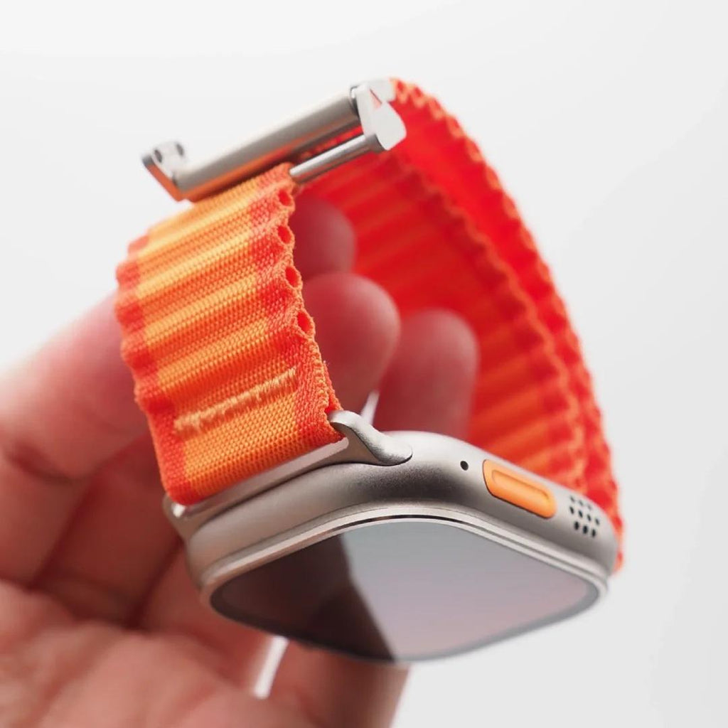 Apple Watch doppellagiges gewebtes Armband für ganztägigen Komfort