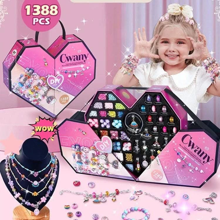 Kit Criativo NovaLoom para Pulseiras com Encantos Brilhantes para Raparigas