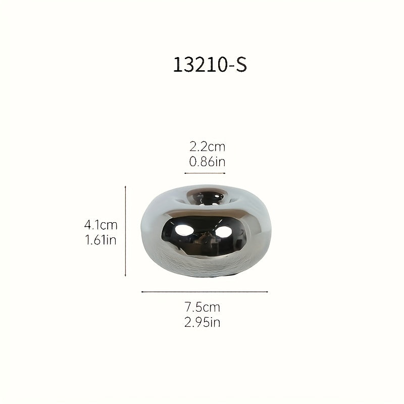 Auragleam Disk Tealight Holder Ceramic Stand For Decor