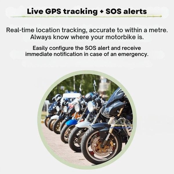 Wasserdichtes magnetisches GPS-Gerät für Motorräder mit globaler Ortung