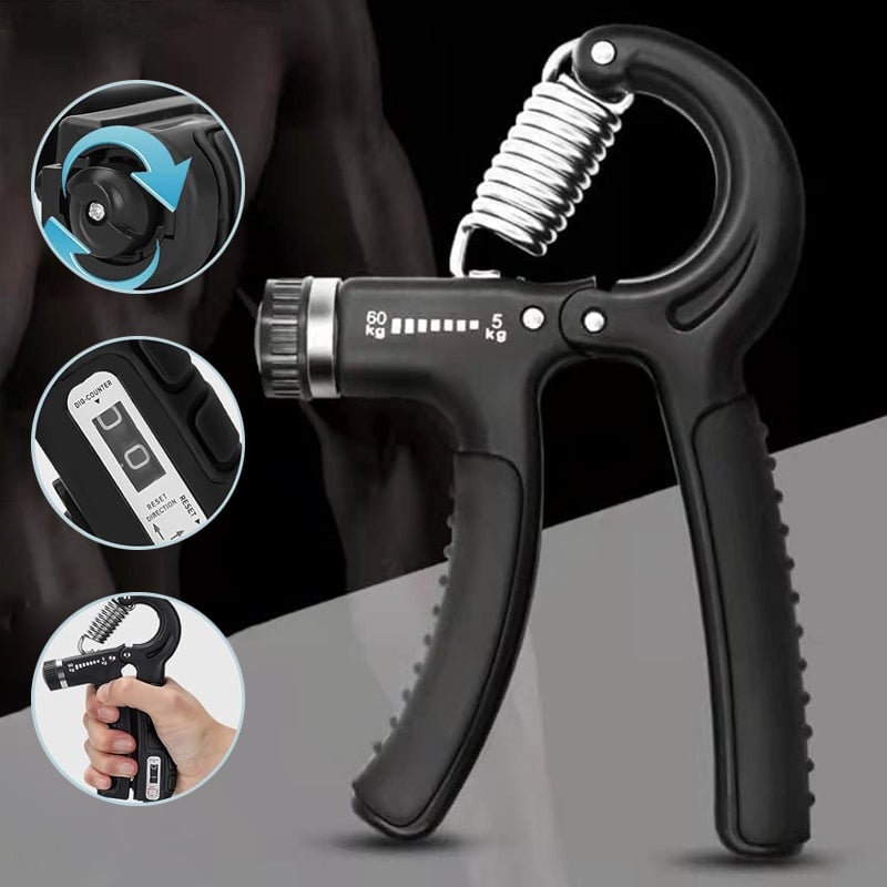 5 Pack Hand Grip Strengtheners Kit for Stronger Forearm and Hand