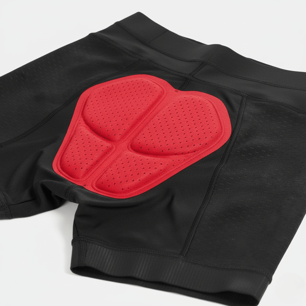 Velora dame cykelshorts med 4D gelpolstring for komfort og støtte