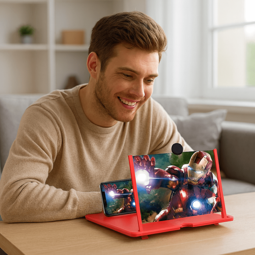 Přenosná lupa PulseView pro vysoce kvalitní zobrazení na cestách