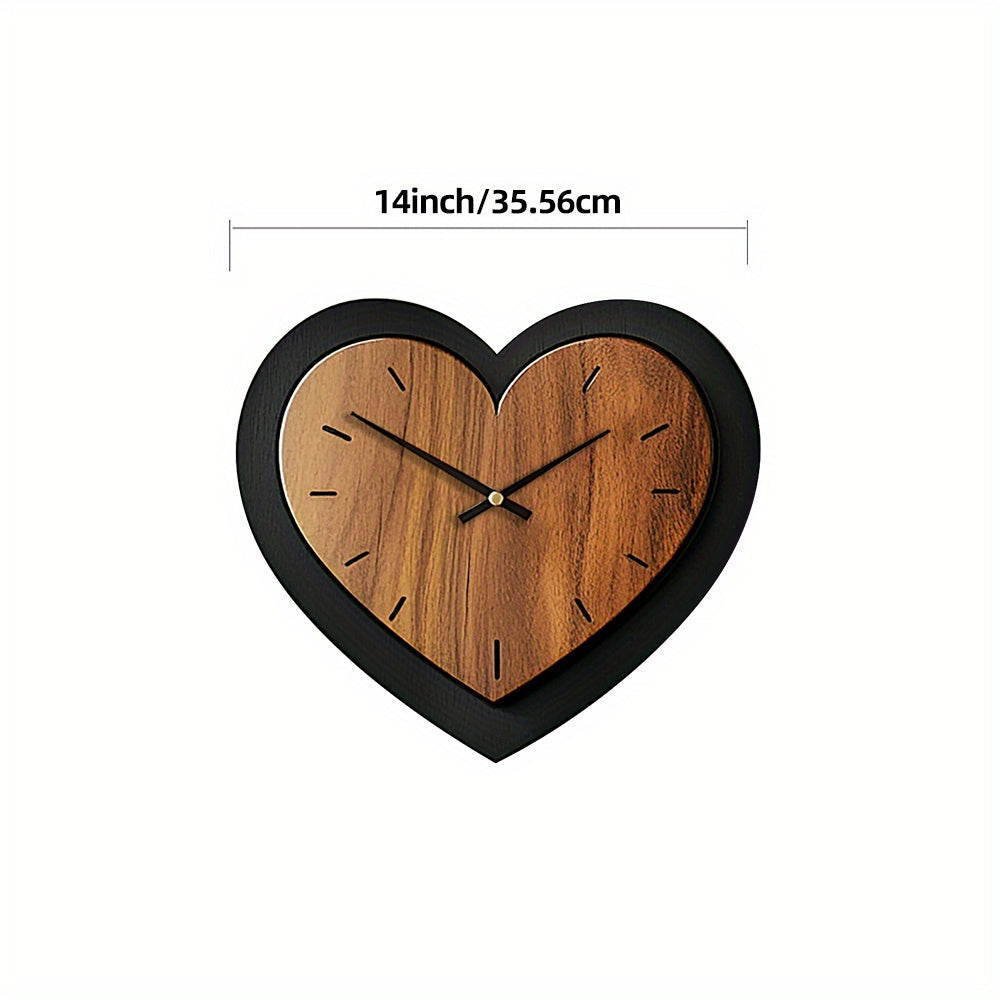 Rustikální dřevěné nástěnné hodiny Timberheart