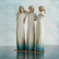 By My Side Hand-Painted Figurine Celebrating Friendship And Support