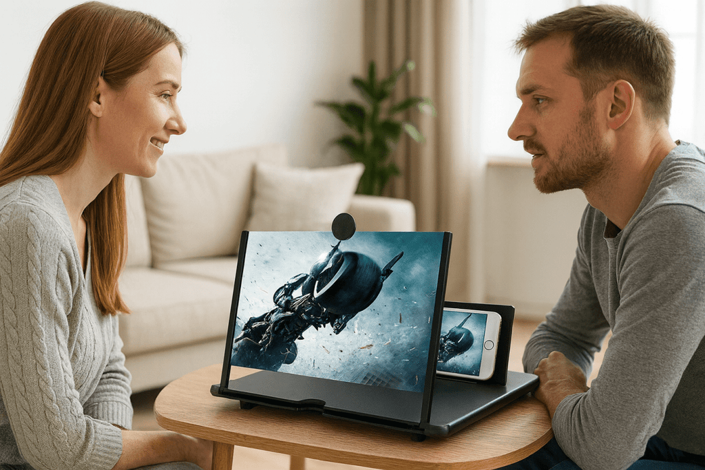 Přenosná lupa PulseView pro vysoce kvalitní zobrazení na cestách