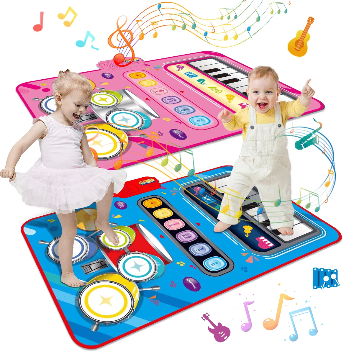 Alfombra Musical Interactiva SonataPlay Para Niños Con Cinco Instrumentos Desarrolla Habilidades Motoras