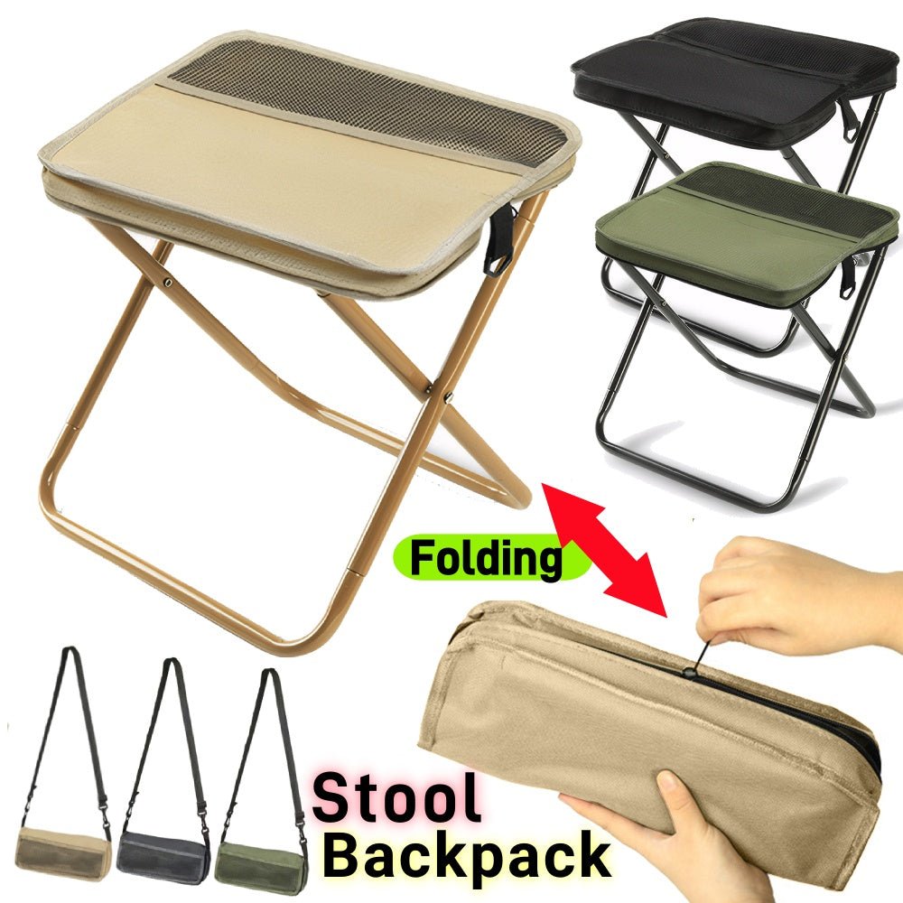 Featherlight All-In-One Chair Bag With Backpack Seat That Folds