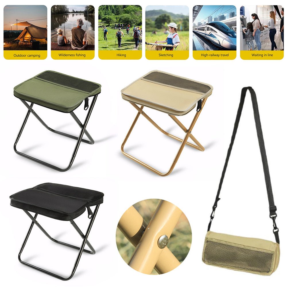 Featherlight All-In-One Chair Bag With Backpack Seat That Folds