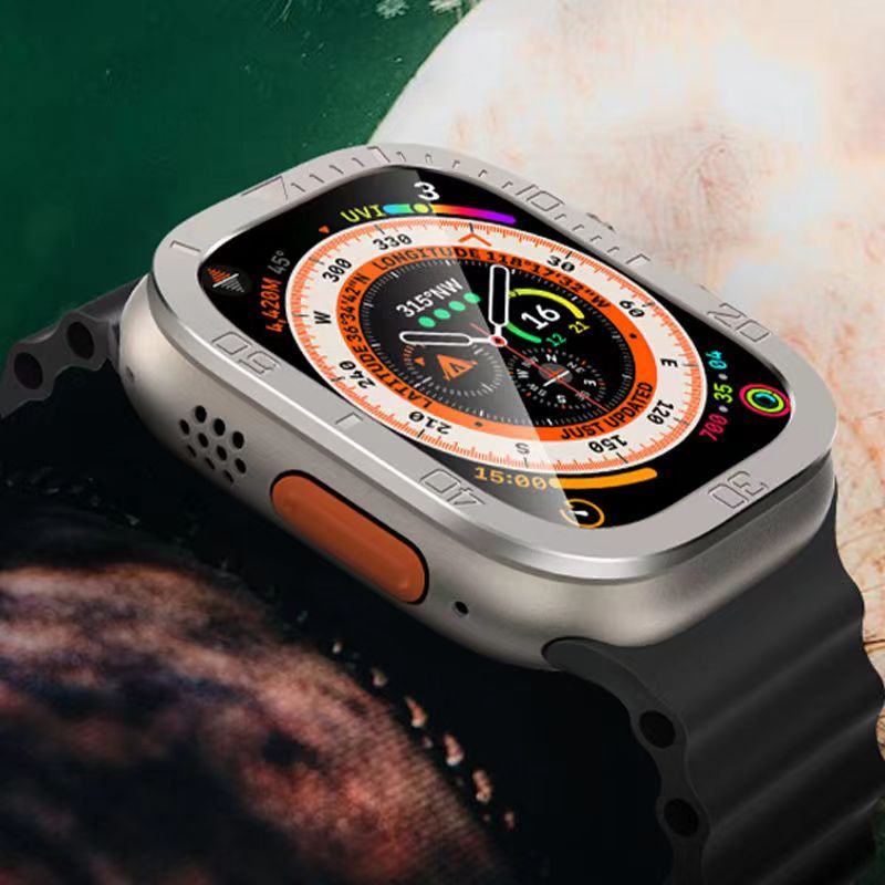 ZenGuard Full Coverage Glass Protector For Apple Watch Ultra And Ultra 2