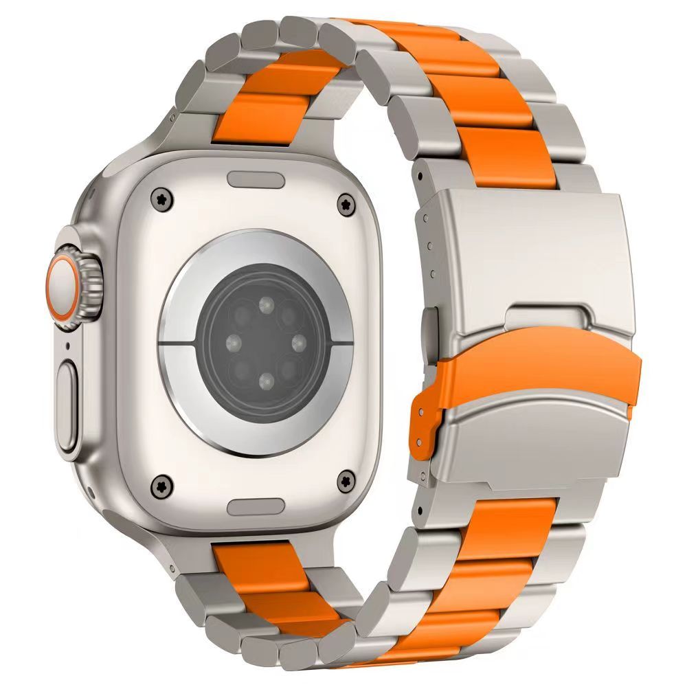 AeroGuard titanarmbånd med sikkerhetsspenn for Apple Watch