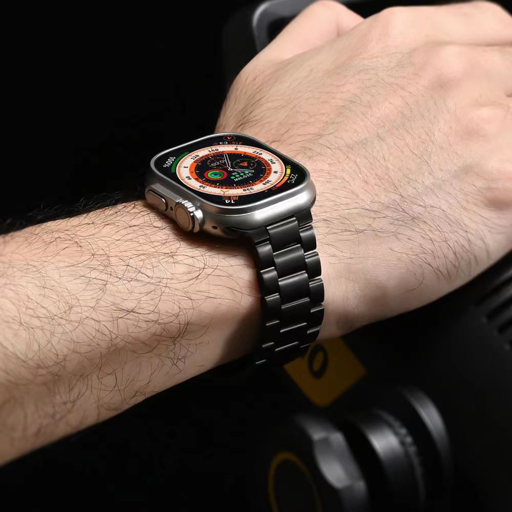 AeroGuard titanarmbånd med sikkerhetsspenn for Apple Watch