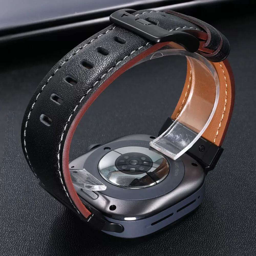 StormForge taktinen nahkaranneke Galaxy Watch Ultra -kelloon