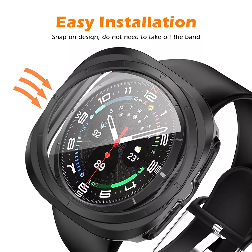 Capa NovaGuard Ultra com Vidro Temperado para Galaxy Watch Ultra 47mm