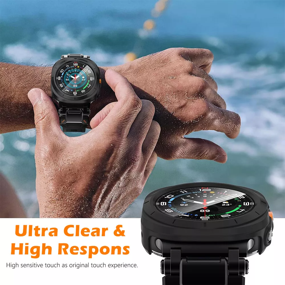 Capa NovaGuard Ultra com Vidro Temperado para Galaxy Watch Ultra 47mm