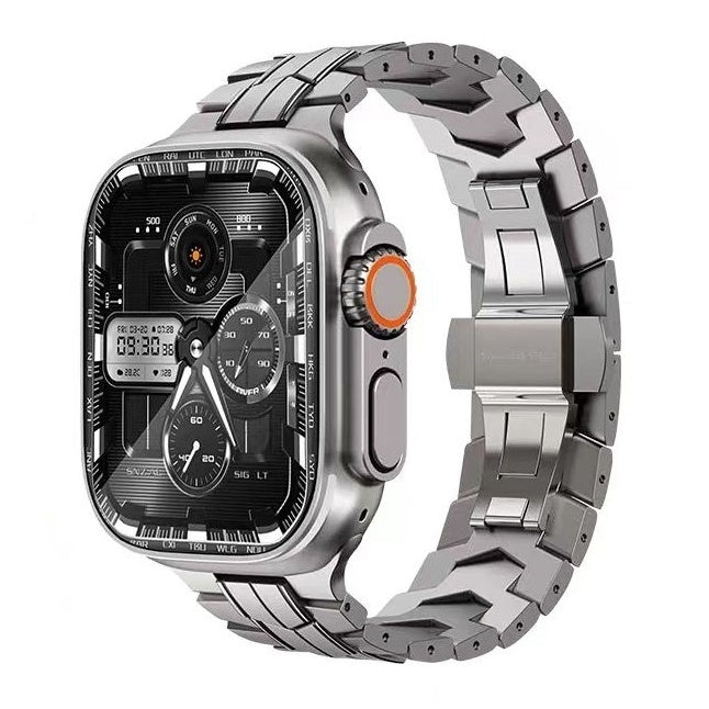 Nova titanlegeringsklokkerem for Zen Ultra 2 49mm Apple Watch