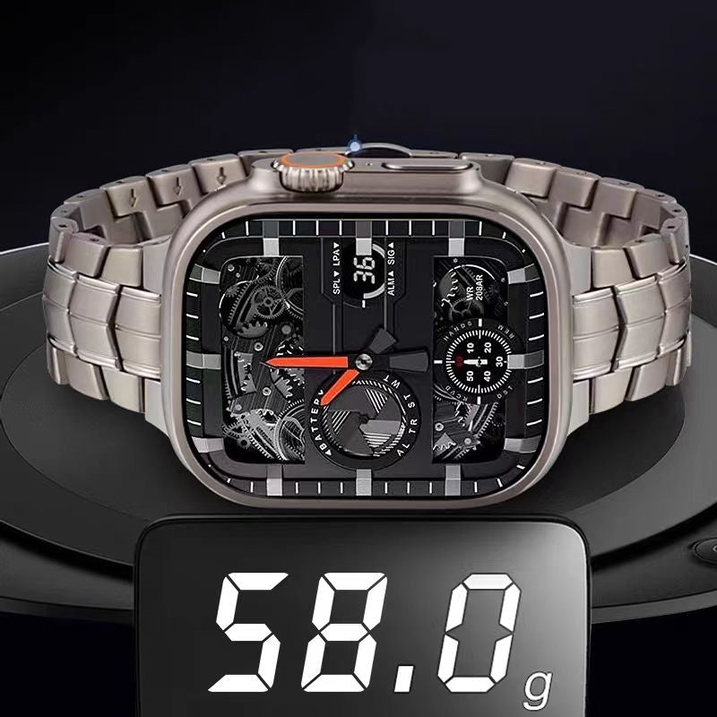 Nova titanlegeringsklokkerem for Zen Ultra 2 49mm Apple Watch