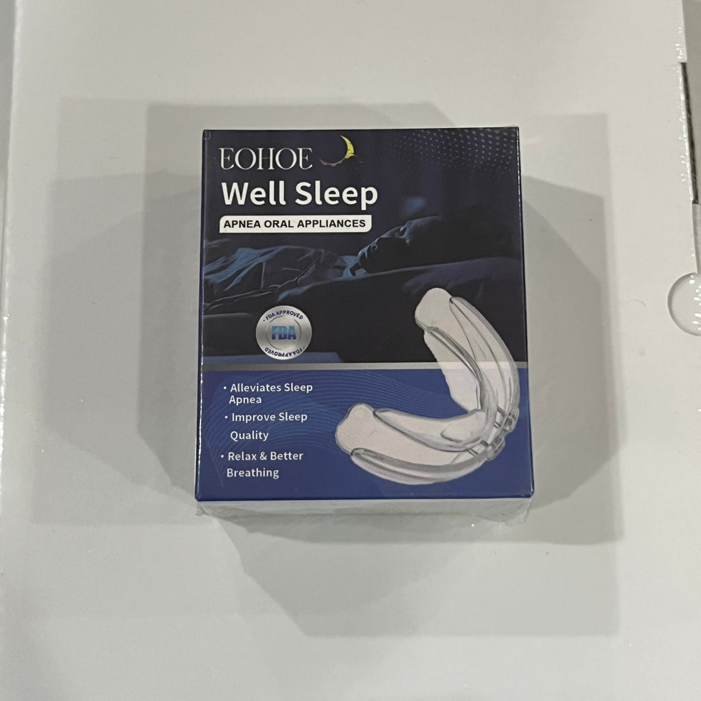 Protector Antironquidos de Silicona RestEase con Estuche de Viaje para Dormir Toda la Noche