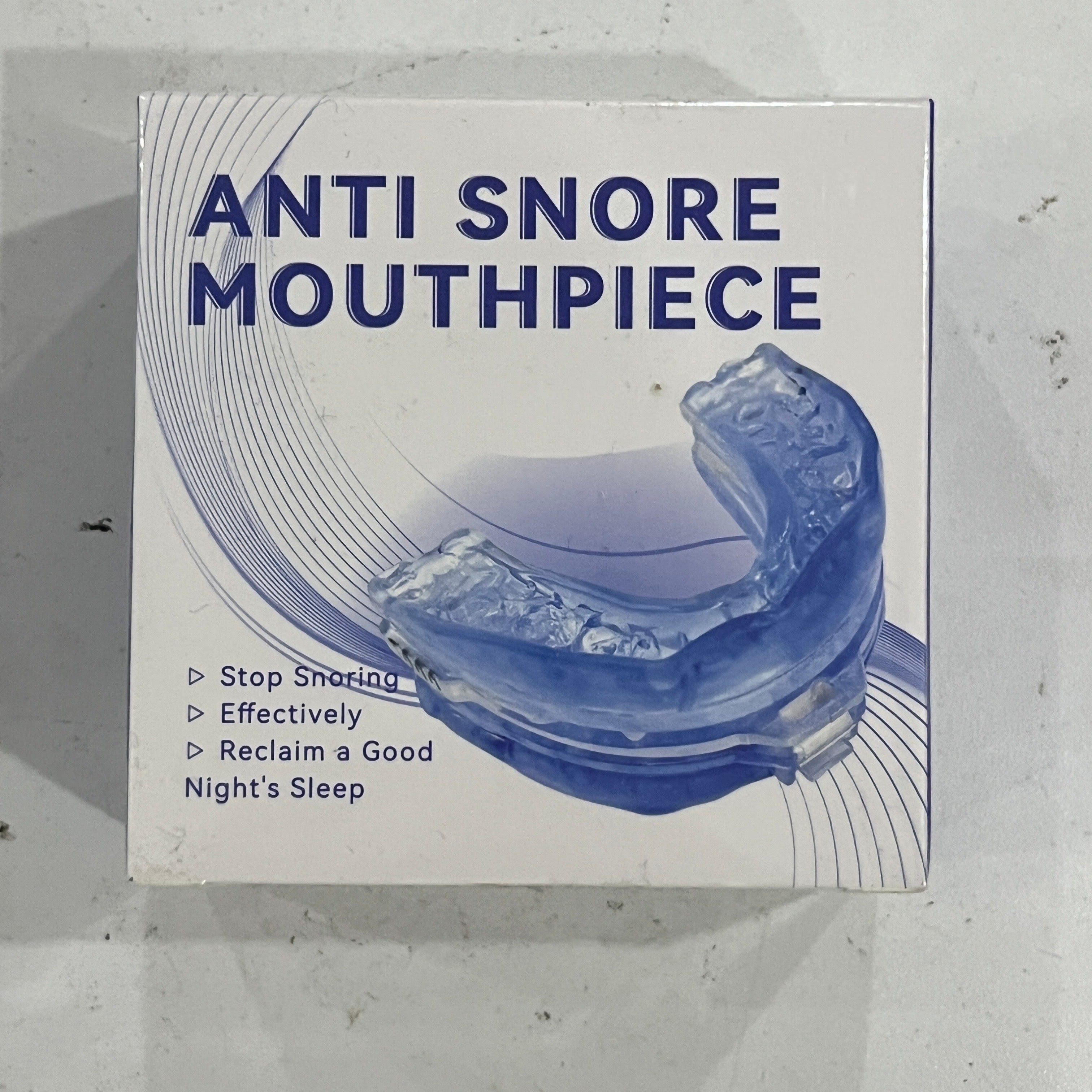 Protector Antironquidos de Silicona RestEase con Estuche de Viaje para Dormir Toda la Noche