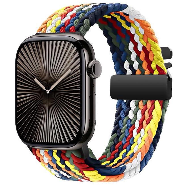 Correa trenzada de nylon para modelos modernos de relojes inteligentes accesorio
