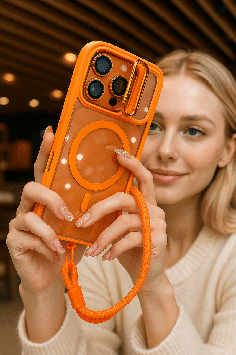 NovaGuard Magnetic Case With Detachable Lanyard For Daily Protection