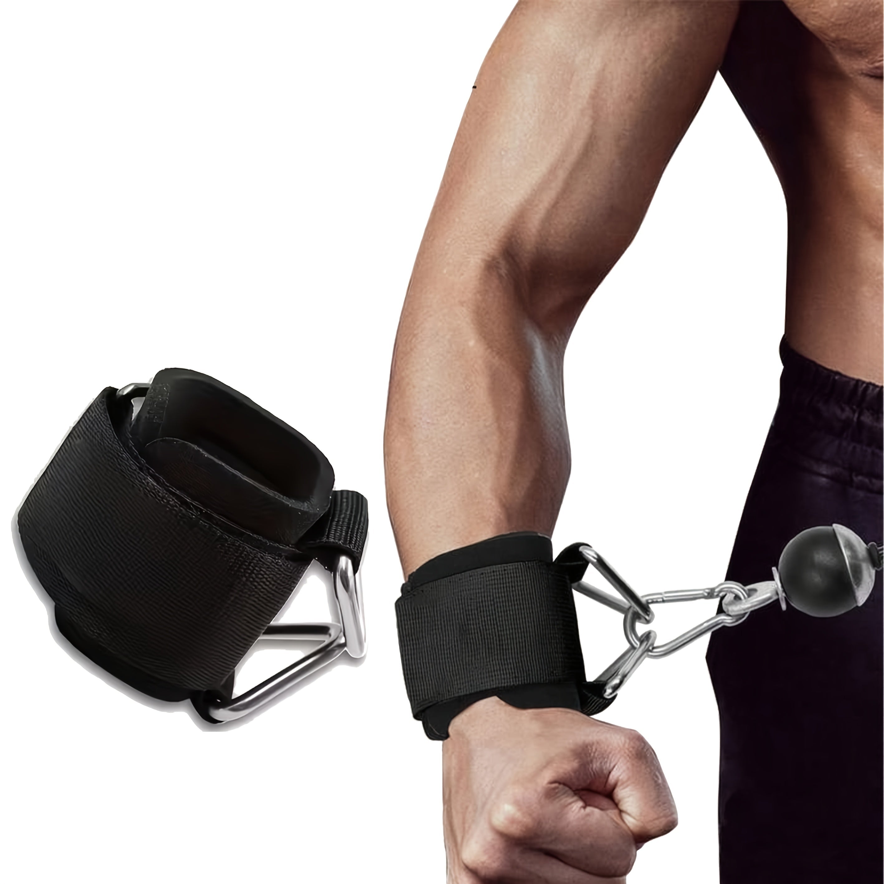 Regulowana opaska na nadgarstek GripStrong – wsparcie nadgarstka podczas treningów