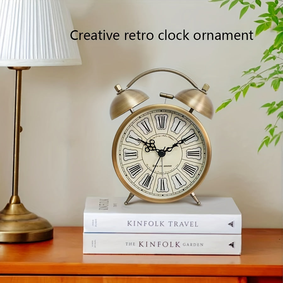 Nordibell Luminous Nordic Alarm Clock In Vintage Style