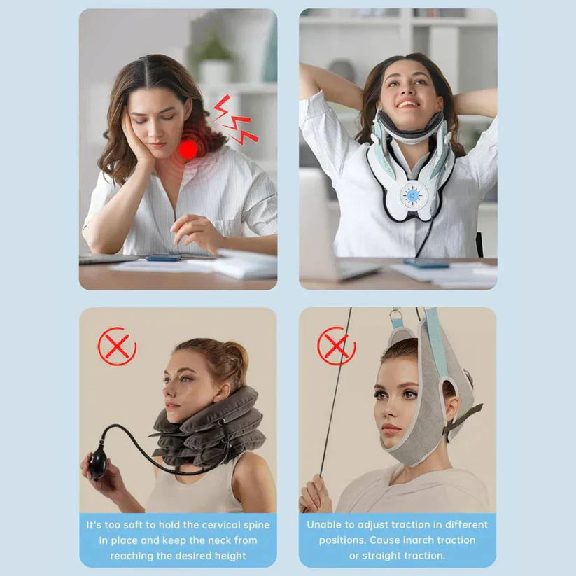 LuminaCerv Neck Relief Device For Daily Neck Comfort Plus Posture Support At Home