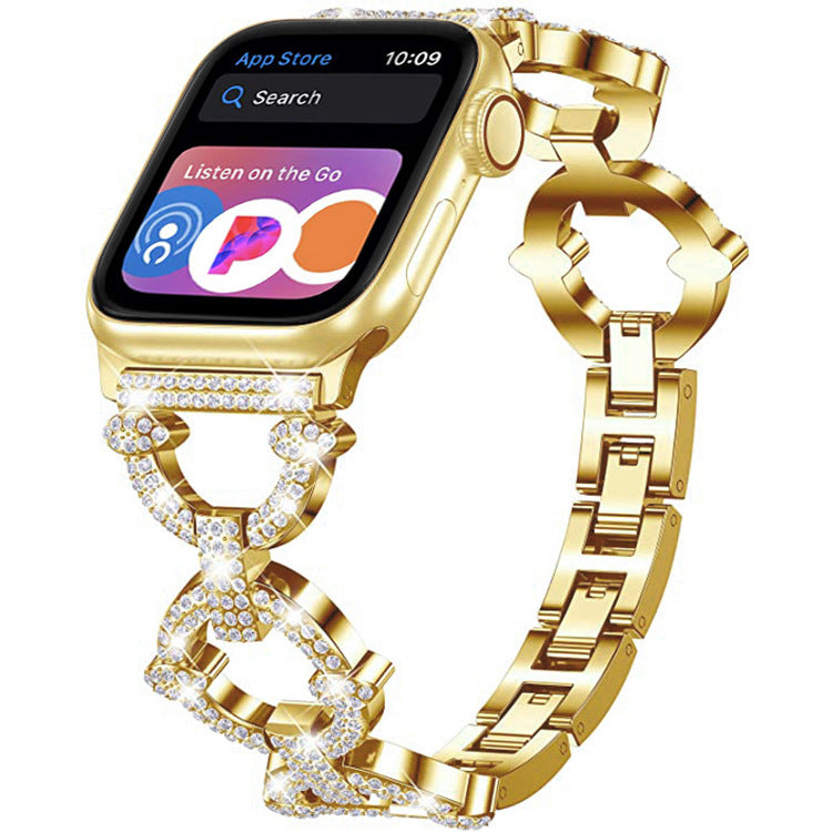 AuroraLink Diamond Link Pro -ranneke Apple Watchille