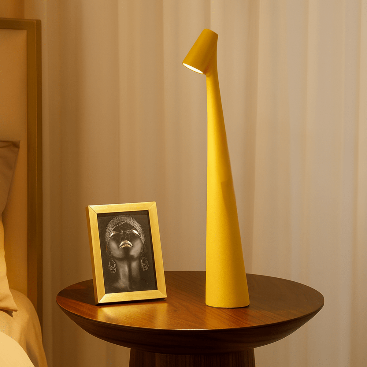 Rechargeable Cordless Table Lamp For Indoors Or Outdoors, Stylish And Practical