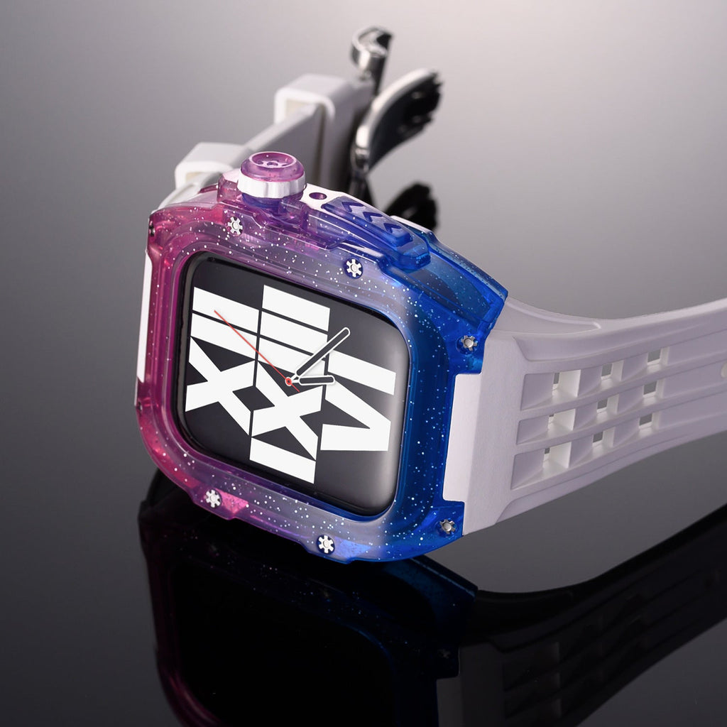 NovaFlex Multicolor Fluororubber Case Kit For Apple Watch