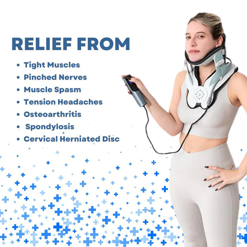 LuminaCerv Neck Relief Device For Daily Neck Comfort Plus Posture Support At Home