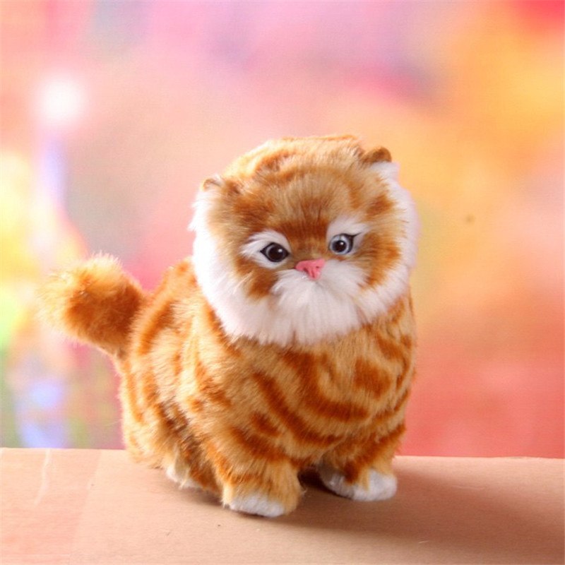 Soft Electric Kitten Plush Toy For Gentle Play And Comfort