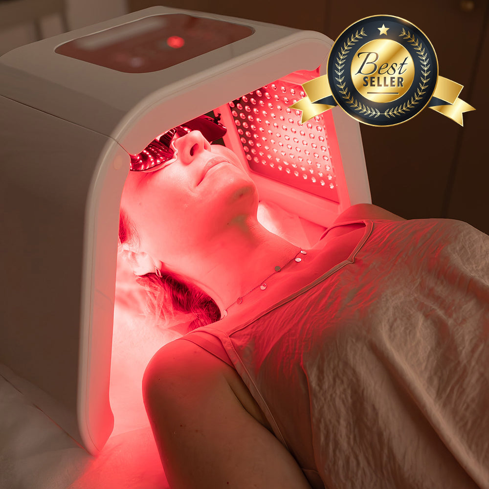 Domácí přístroj na péči o pleť se sedmibarevným LED osvětlením pro omlazení pokožky