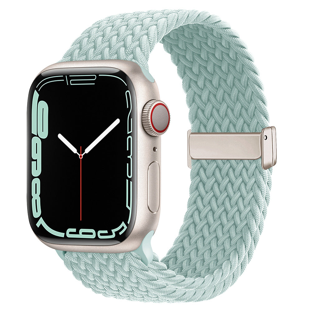 Magnetic Clasp Nylon Loop For Easy On Off And Adjustable Fit