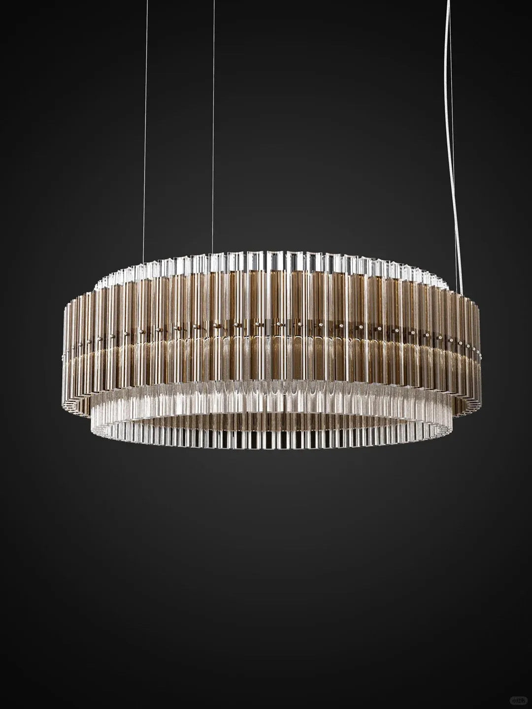 Candeeiro de Cristal em Vidro Aurelia para Iluminação Intemporal de Casa