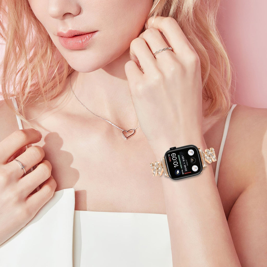 LyraLink Paslanmaz Çelik Apple Watch Bileklik Premium